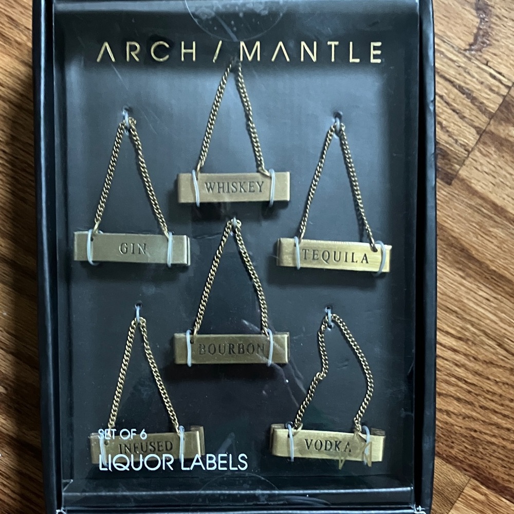 Gold Liquor Label Collection